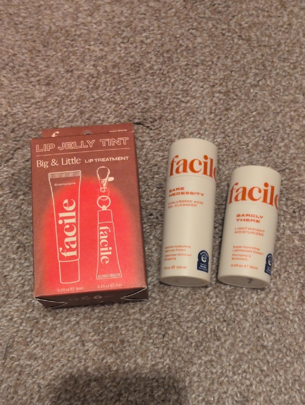 Facile Lip Jelly Tint & Skincare Set